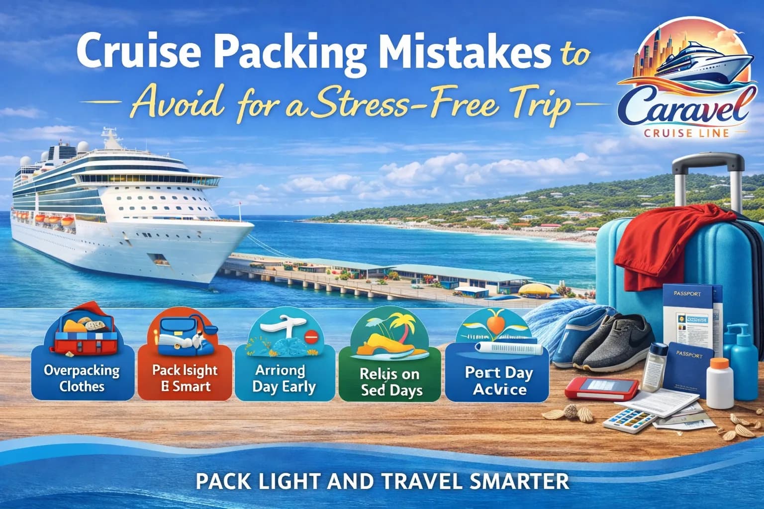 Cruise Packing Mistakes to Avoid for a Stress-Free Trip
