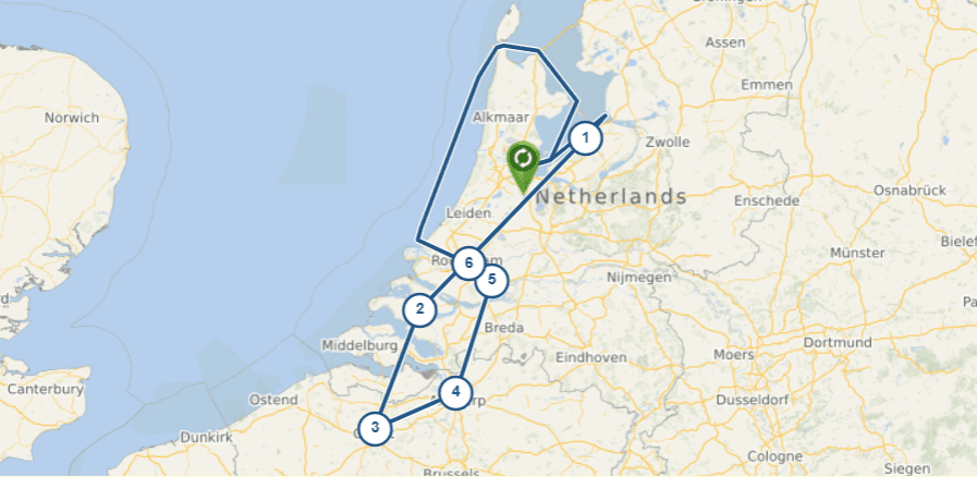 Cruise Route Map
